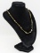 Custom Sterling Silver and Bronze Linked Necklace