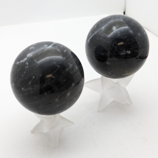 Heavy Marble Balls on Stand
