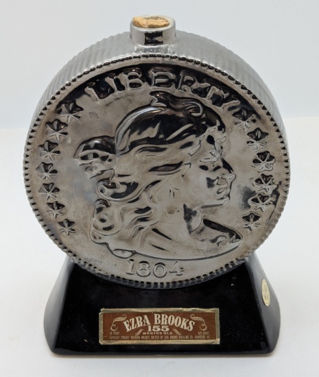 Ezra Brooks 155 - Commemorative Lady Liberty Bottle