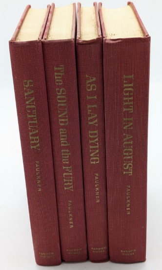 William Faulkner Set - Lot of 4 Books