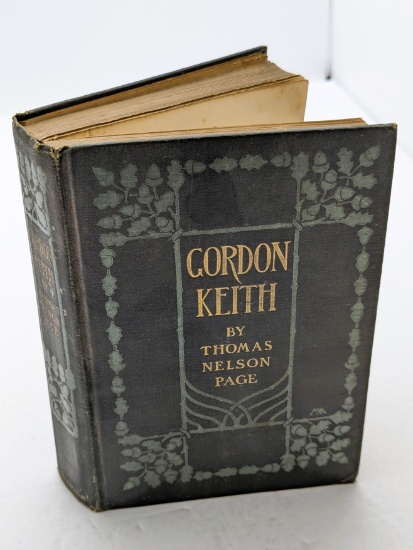 Gordon Keith By Thomas Nelson Page 1903
