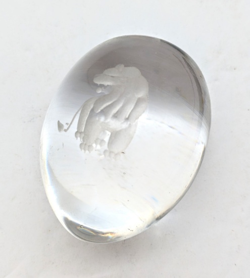 Glass Marble etched Ball