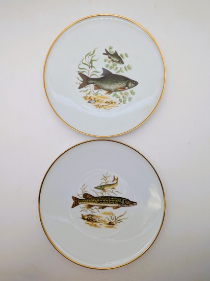 Bavaria Fish Plates - RARE 1 of 3
