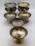 Lot of 8 Vintage Sorbet Cups by Victor S. Co - Silver Soldered