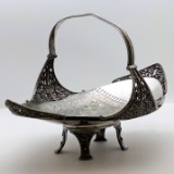 Vintage Silver Plated wine bottle holder