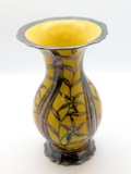 Edelsten Bavaria Yellow and Silver Vase - Stunning