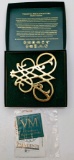 Presidents Trivet Collection - Original Box with docs - Virginia Metalcrafters