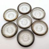 Lot of 7 Coasters - Marked Italy