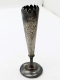 Late 1800's Gothic Candle Holder with Fluted Top