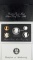 1996 Silver US Mint Proof Set - w/ Silver JFK, Quarter & Dime - COA