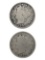 Lot of 2 Liberty V Nickels - 1903, 1904