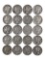 Lot of 20 Silver Mercury Dimes - 1918-1945