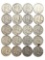 Lot of 20 Silver Franklin Half Dollars - 1951(4), 1952