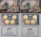 Lot of 2 US Mint Presidential Dollar Proof Sets w/ COAs - 2007, 2008