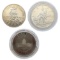Lot of 3 Uncirculated Half Dollars - 1989-S Congress, 1992-S Columbus, 2001 Capitol