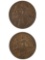 Lot of 2 - 1912 France 10 Cents