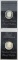 Lot of 2 Eisenhower 