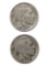 Lot of 2 Buffalo Head Nickels - 1935, 1935-S