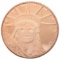 1 Ounce Fine .999 Copper Round - Statue of Liberty
