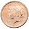 1 Ounce Fine .999 Copper Round - Liberty