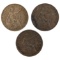 Lot of 3 UK Half Pennies - 1911-1928