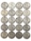 Lot of 20 Silver Walking Liberty Half Dollars - All 1942