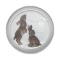 1/2 oz Fine .999 Silver Round - 2023 Australia Rabbit