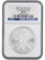 NGC 2007-W MS70 American Silver Eagle Dollar - Early Release