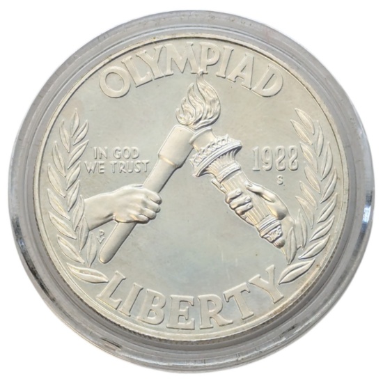Silver Round - 1988-S Olympiad $1