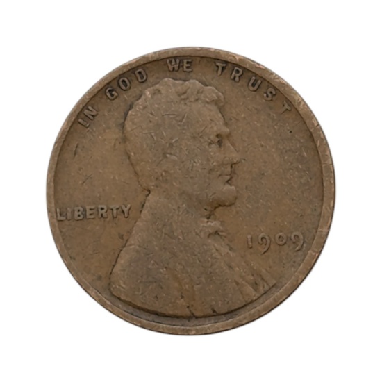 1909 Lincoln Wheat Cent