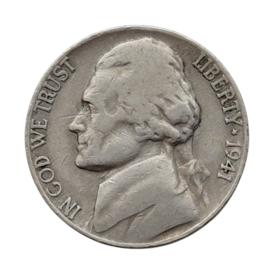 1941-S Jefferson Nickel