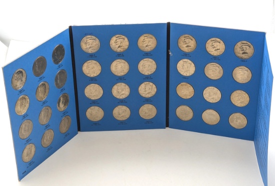 COMPLETE Kennedy Half Dollar 1986-2003 Book w/ 36 JFKs!