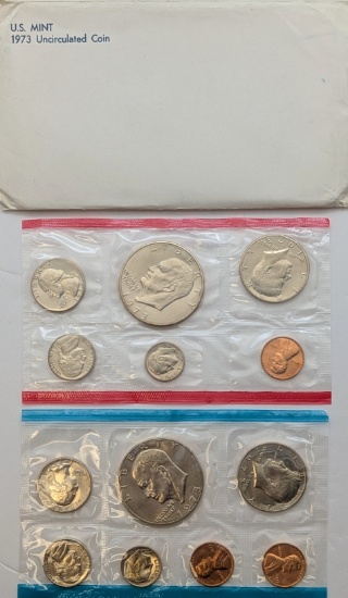 1973 US Mint Uncirculated Coin Set
