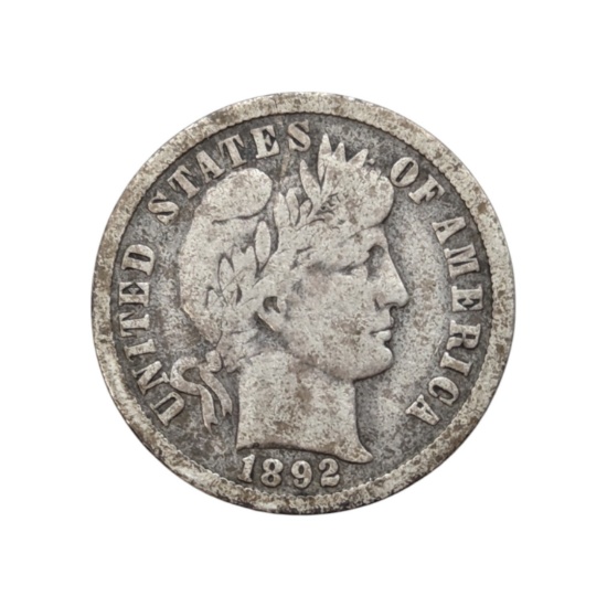FEATURE 1892-O Silver Barber Dime