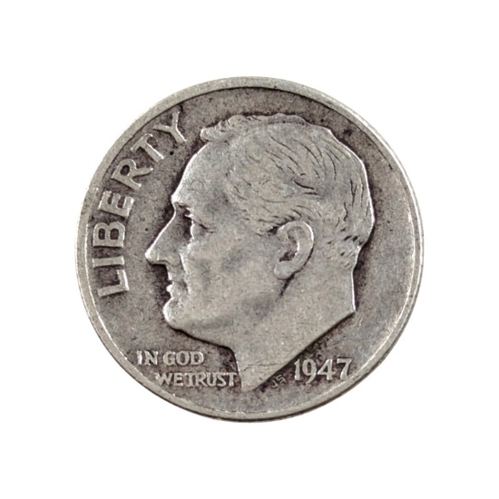1947 Silver Roosevelt Dime
