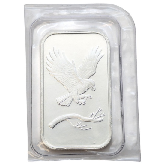 1 Ounce Fine .999 Silver Bar - Eagle