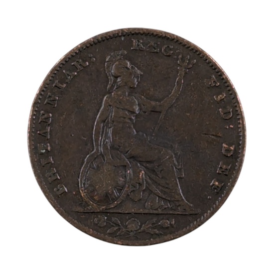 1858 UK Coin