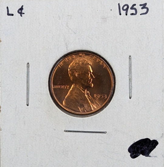 1956 Lincoln Wheat Cent - BU