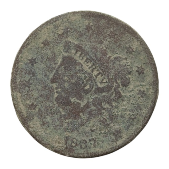 1837 Large Cent