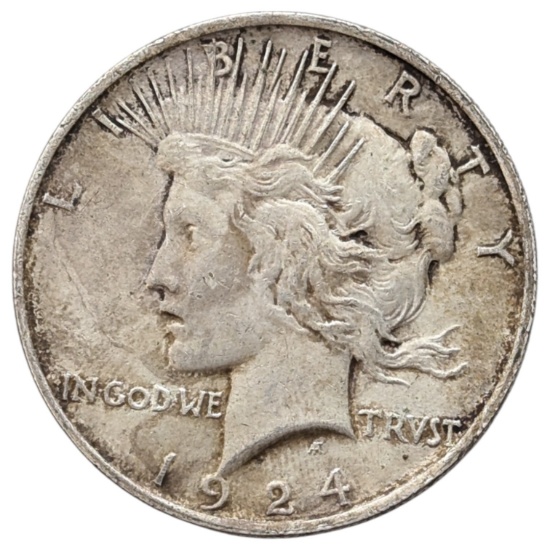 1924 Silver Peace Dollar