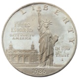 0.94 Ounce 90% Silver Round - 1986-S Statue of Liberty $1