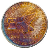 1 Ounce Fine .999 Silver Round - Tri-State Refining - Toned