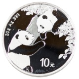 30g Fine .999 Silver Round - 2023 China Panda