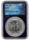 PCGS 1963 PF67 Silver Franklin Half Dollar - Proof