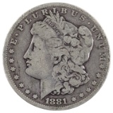 1881-O Morgan Silver Dollar