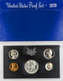 1970 Silver US Mint Proof Set - w/ Silver JFK