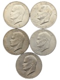Lot of 5 Eisenhower 