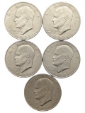 Lot of 5 Eisenhower 