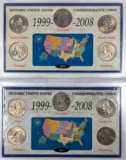 Lot of 2 Historic US Commemorative State Quarters 2001-2002