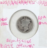 1917-S Silver Mercury Dime